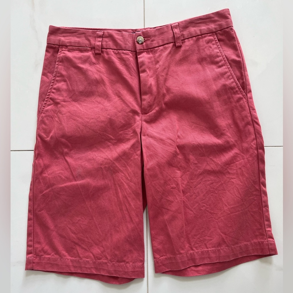 Kids Polo Cotton Shorts Salmon Color